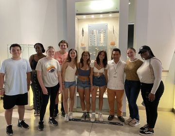 The group at el Museo de Mundo Maya 