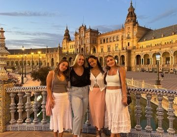 sevilla students abroad plaza de espana