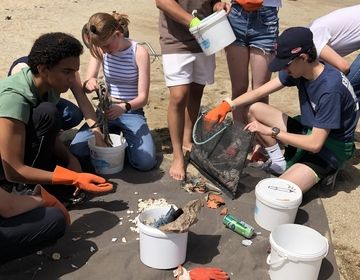 Sorting waste