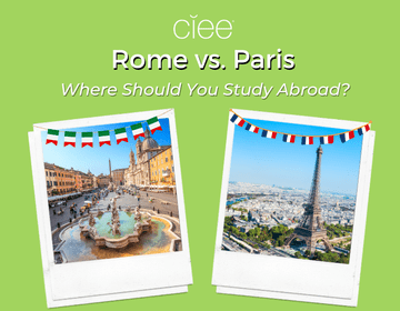 rome vs paris study abroad