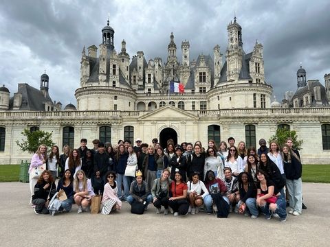 Students at Chambord