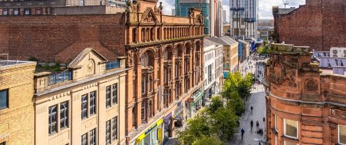 Glasgow street view high