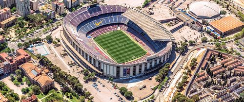 Stadium in Barcelona, Spain