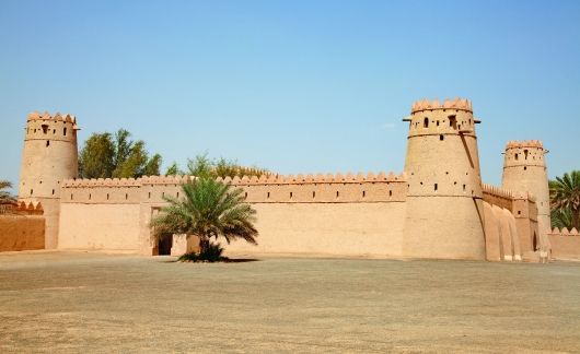 Castle in the desert