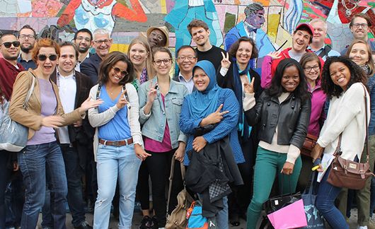 multicultural student group in nyc internship