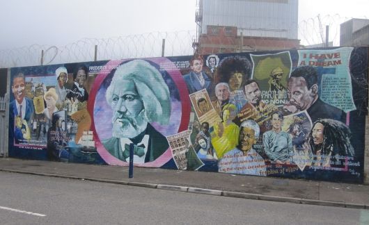 wall art mural frederick douglass