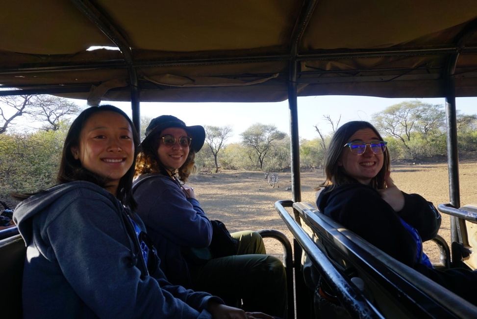 Students-in-a-Safari-van