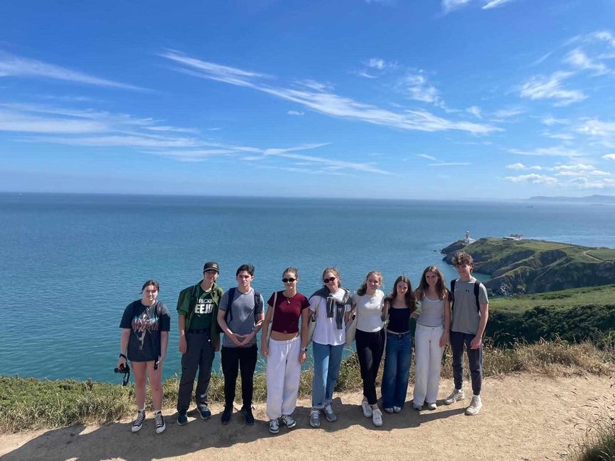 Hiked up to Howth's Cliff