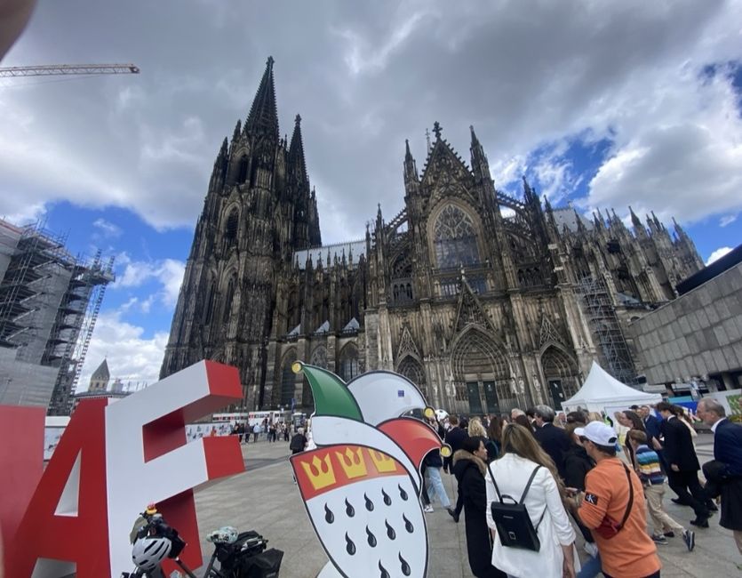 Cologne Cathedral from Tyler’s trip