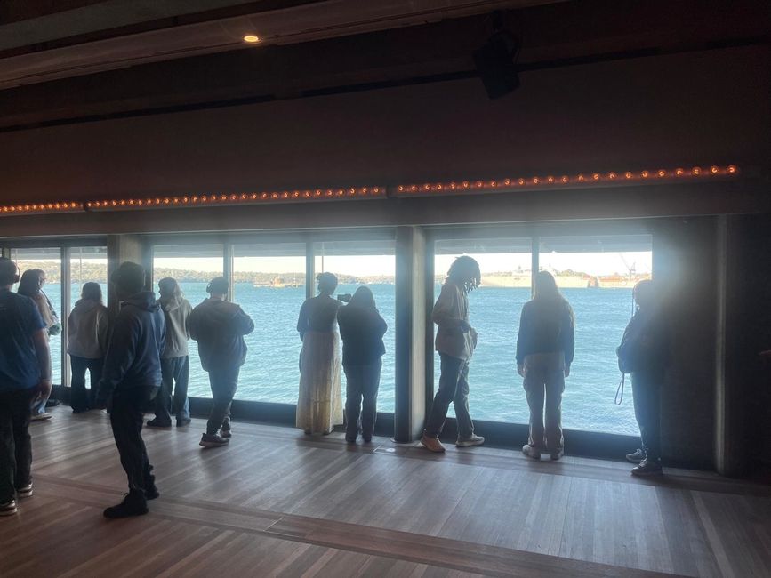 Students in The Opera House