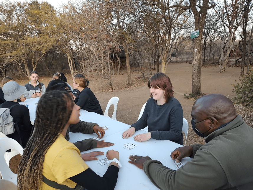 Very competitive card games!