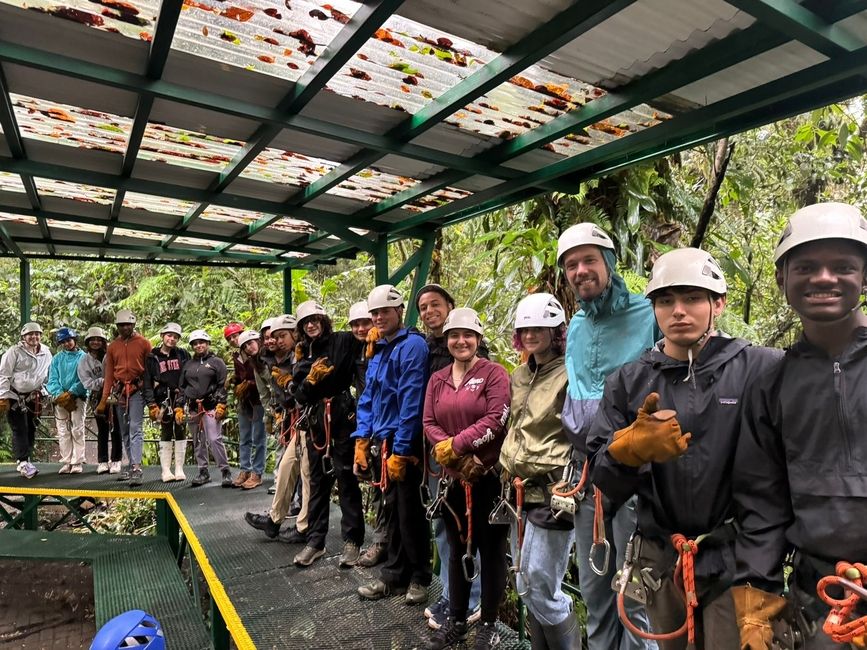 Getting Ready to Zipline 