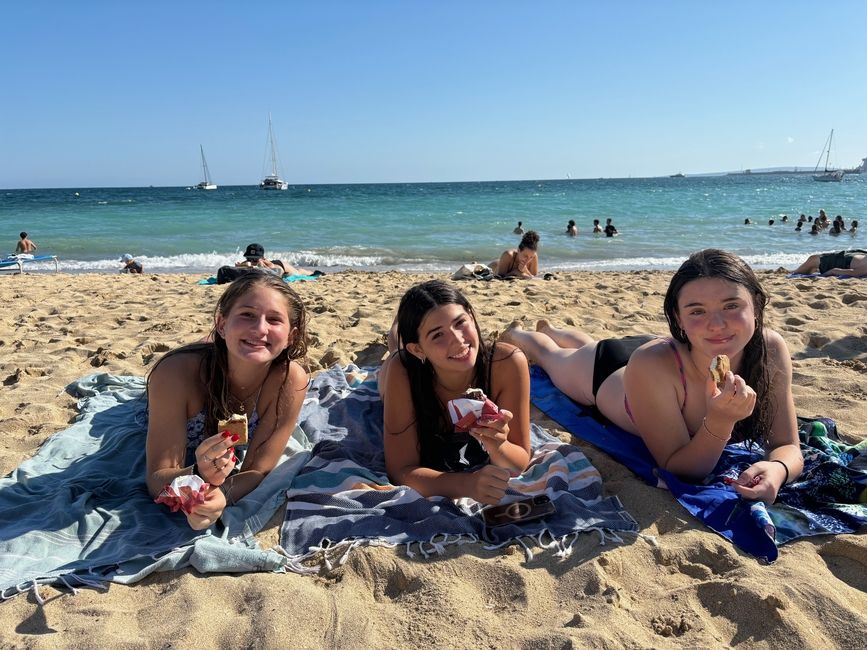 Ice cream on the beach!