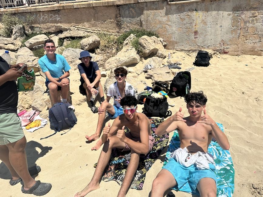 Boys at the beach