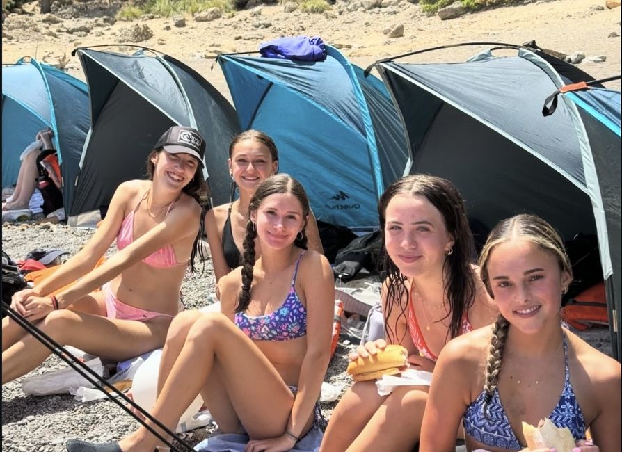 lunch on the beach