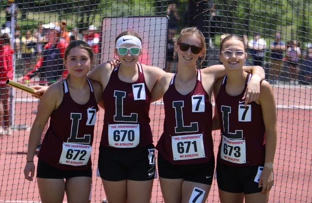 My last meet in the U.S.A at states with my 4x8 team.