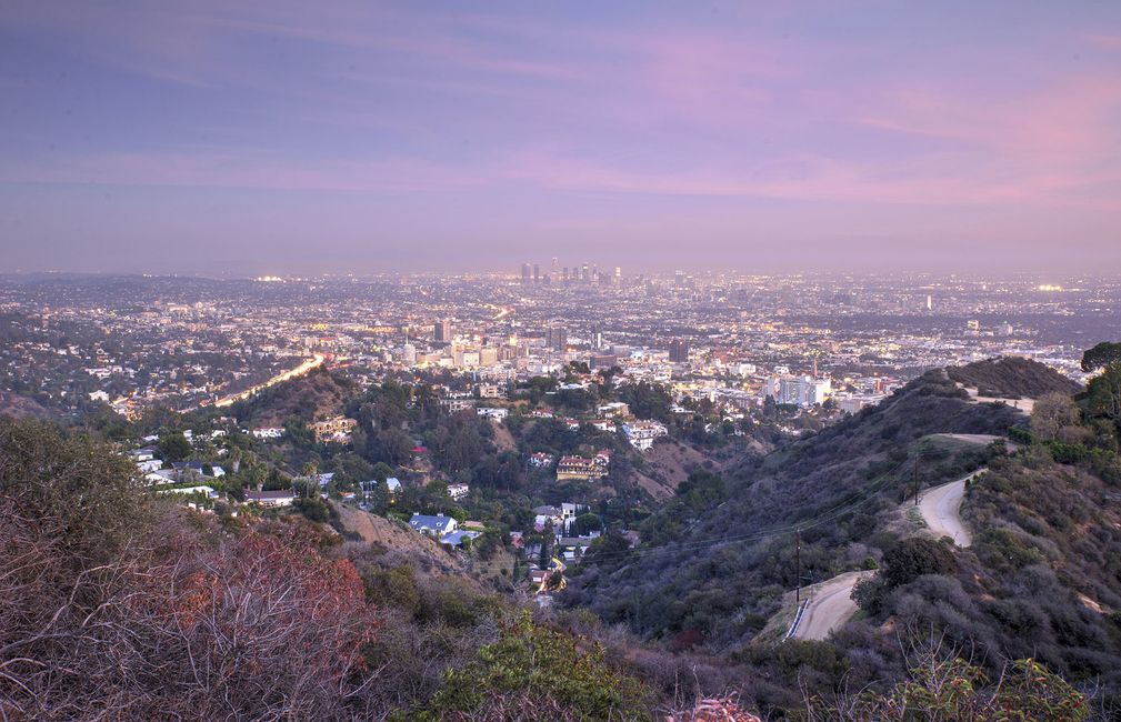 sunset in california cecile