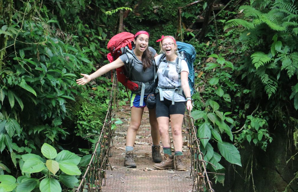 study abroad monteverde backpacking jungle bridge