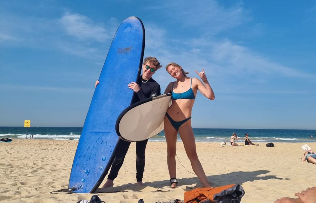 sydney surfing australia study abroad