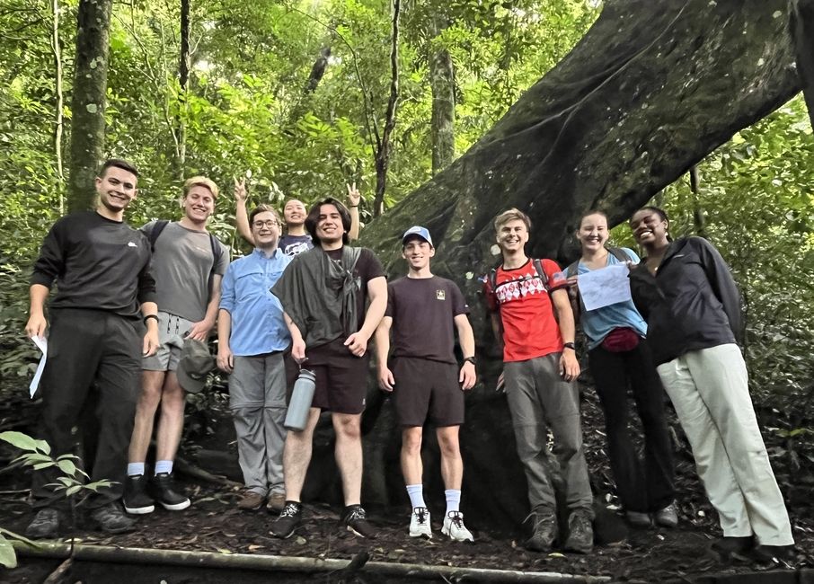 Students at CIEE Monteverde