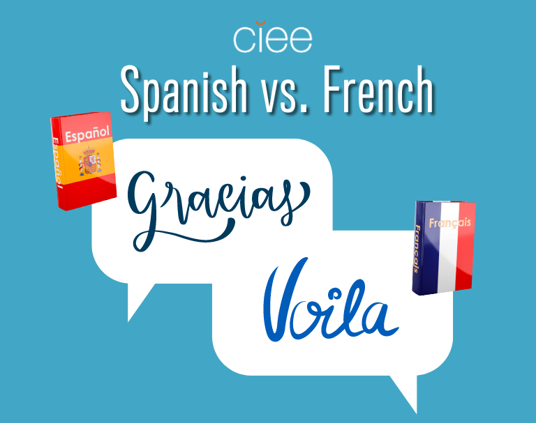 spanish vs french language