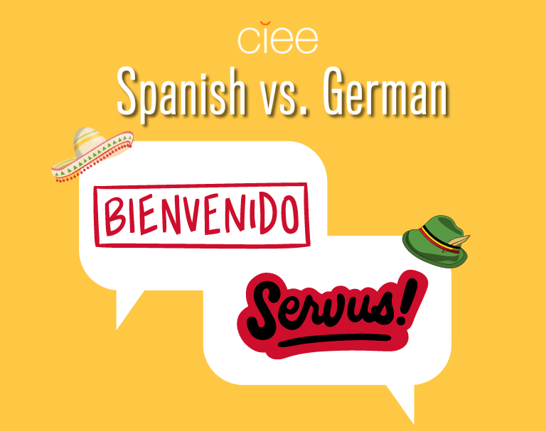 spanish vs german language