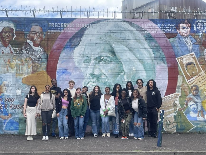 2024 Frederick Douglass-Daniel O'Connell Global Interns in Belfast