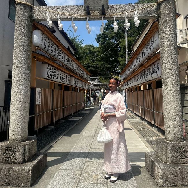 shrine abroad student tokyo japan summer