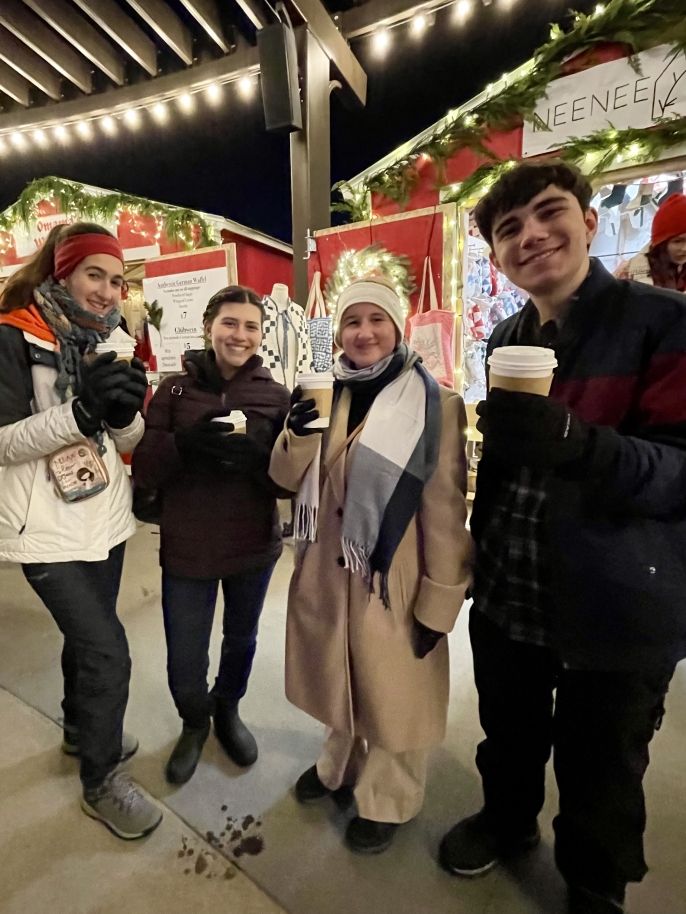 At the Christkindlmarkt 