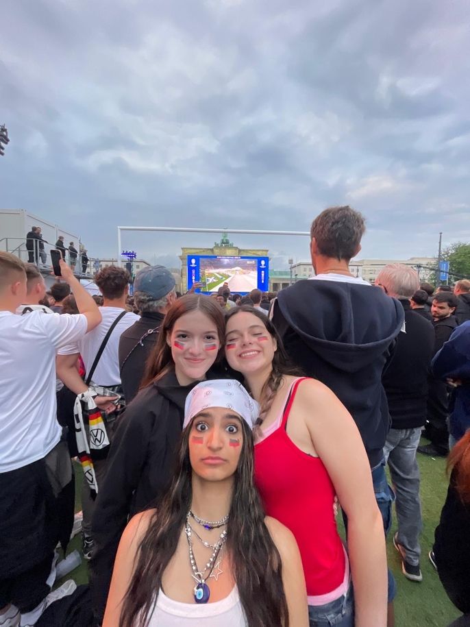 Public Viewing in Berlin at the Brandenburg Gate 