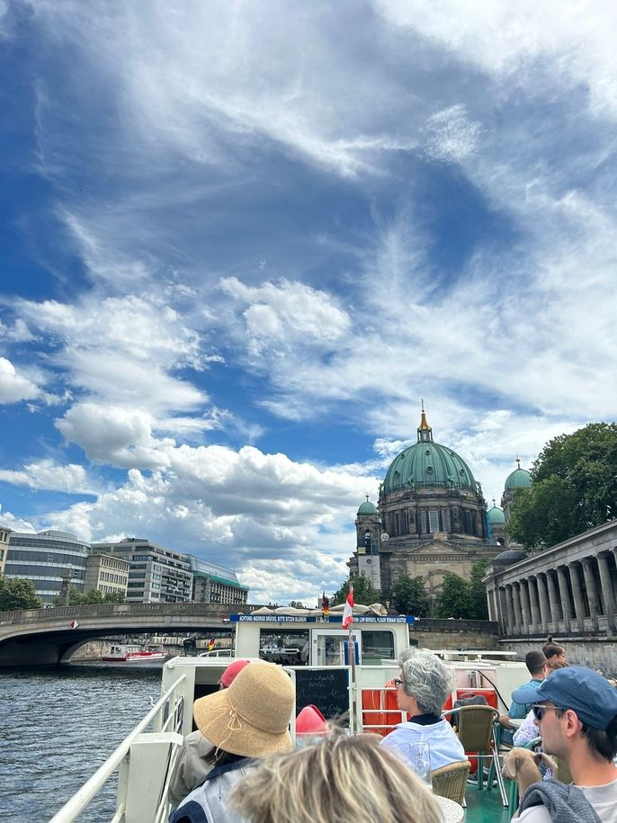 Boat ride in Berlin on Spree