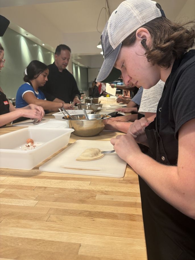 Creating an empanada 