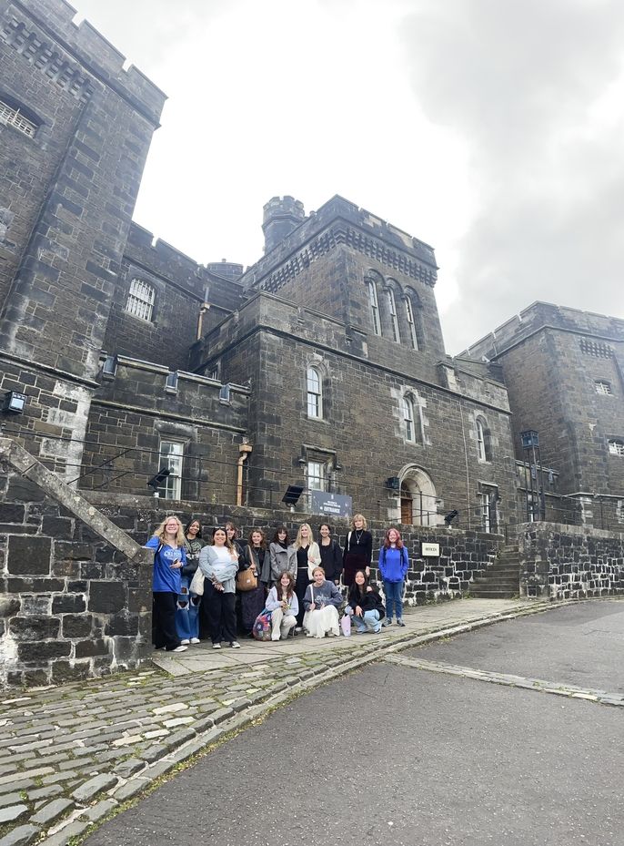 Outside Stirling Castle