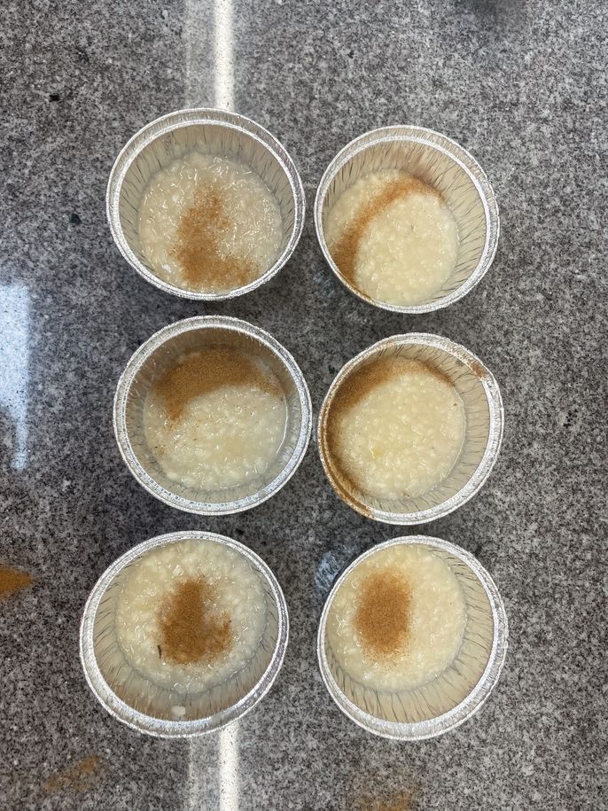 Our dessert - Arroz con leche