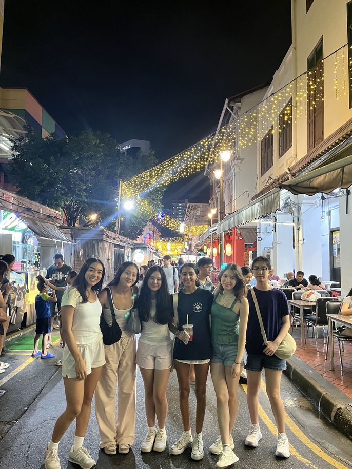 Chinatown Group of Girls