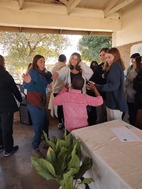 Dancing at the SOS Children's Village