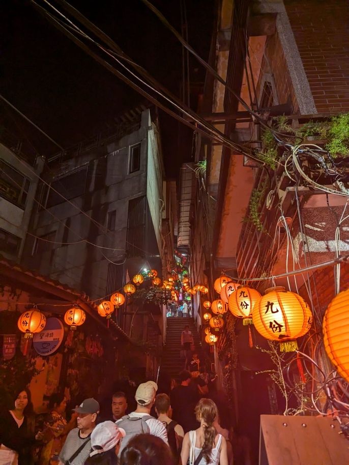 Street in Jiufen 