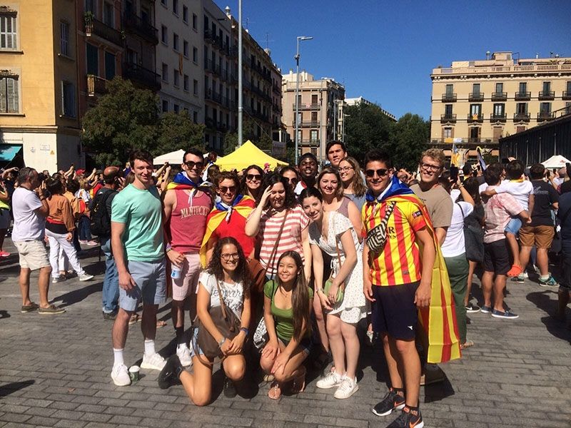 Diada Castellers ALL students