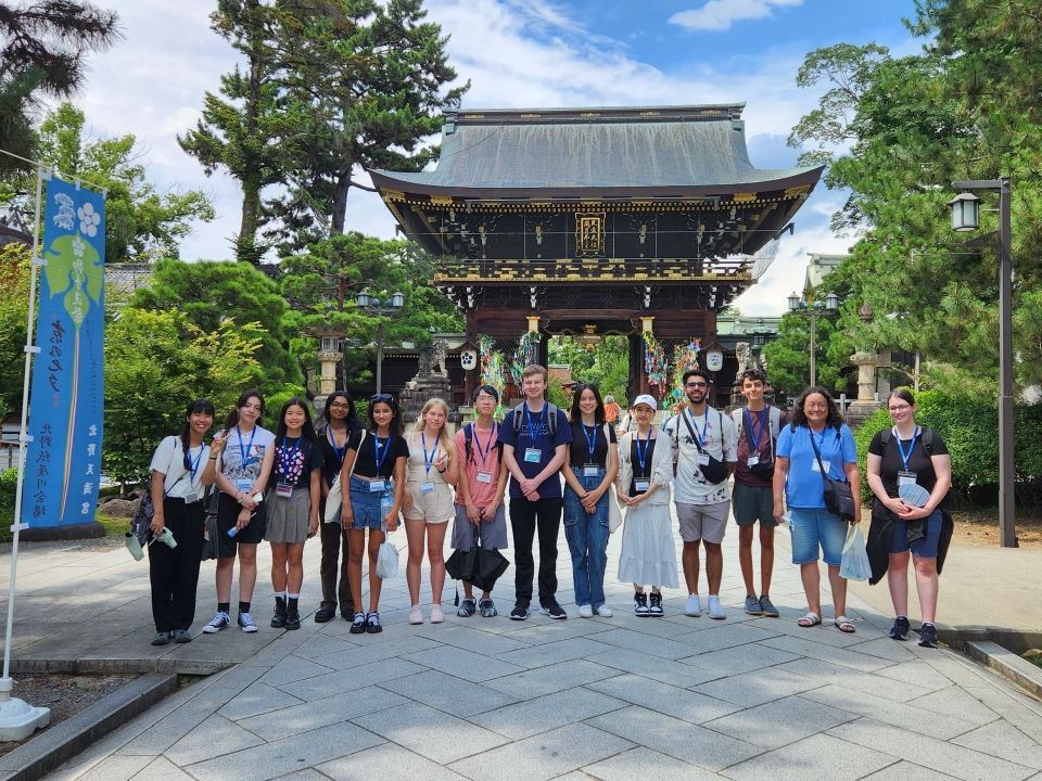 Photo for blog post Session 2: Orientation, Kitano Tenmangu and Bosai Center