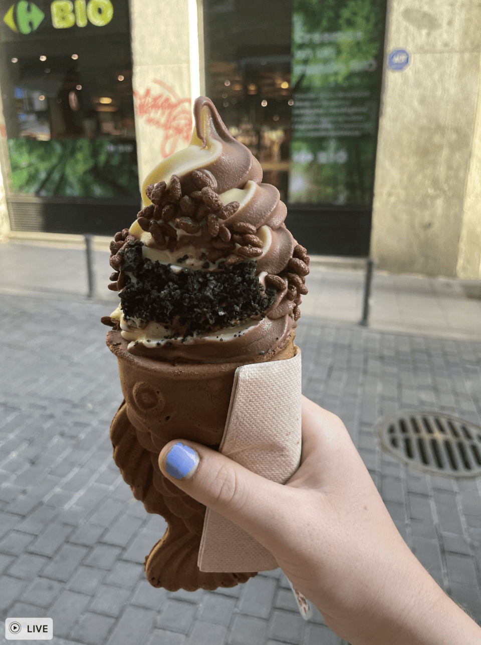 fish ice cream in malasaña