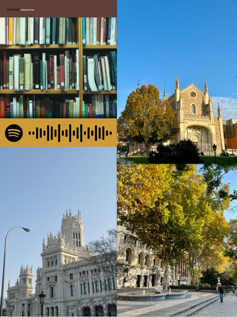 paseo del prado collage