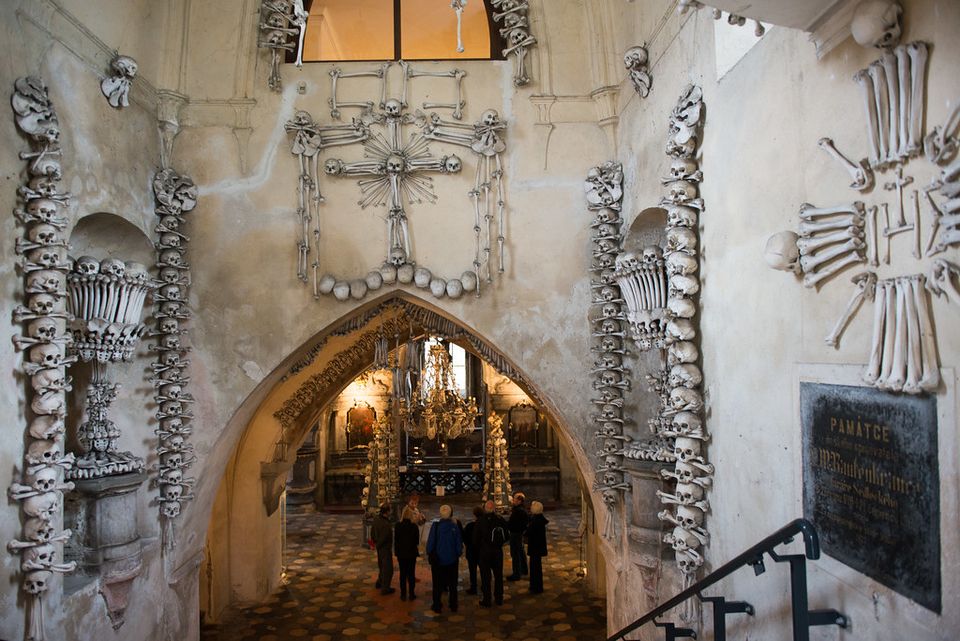 The entrance to the ossuary