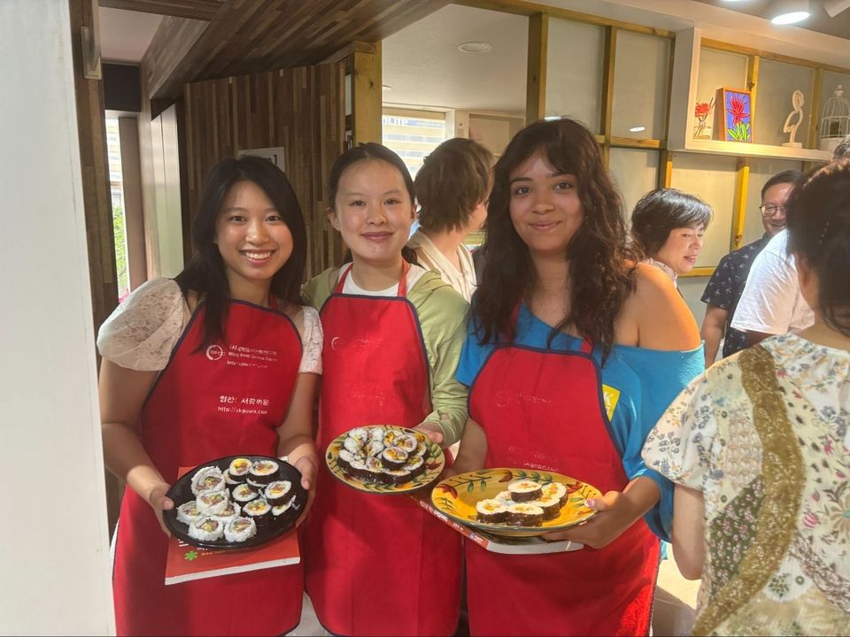 kimbap making busan