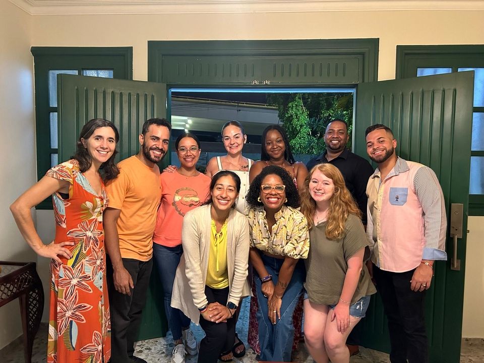 Program Leaders, Coordinators, and Directors of Santiago at the Farewell Dinner.