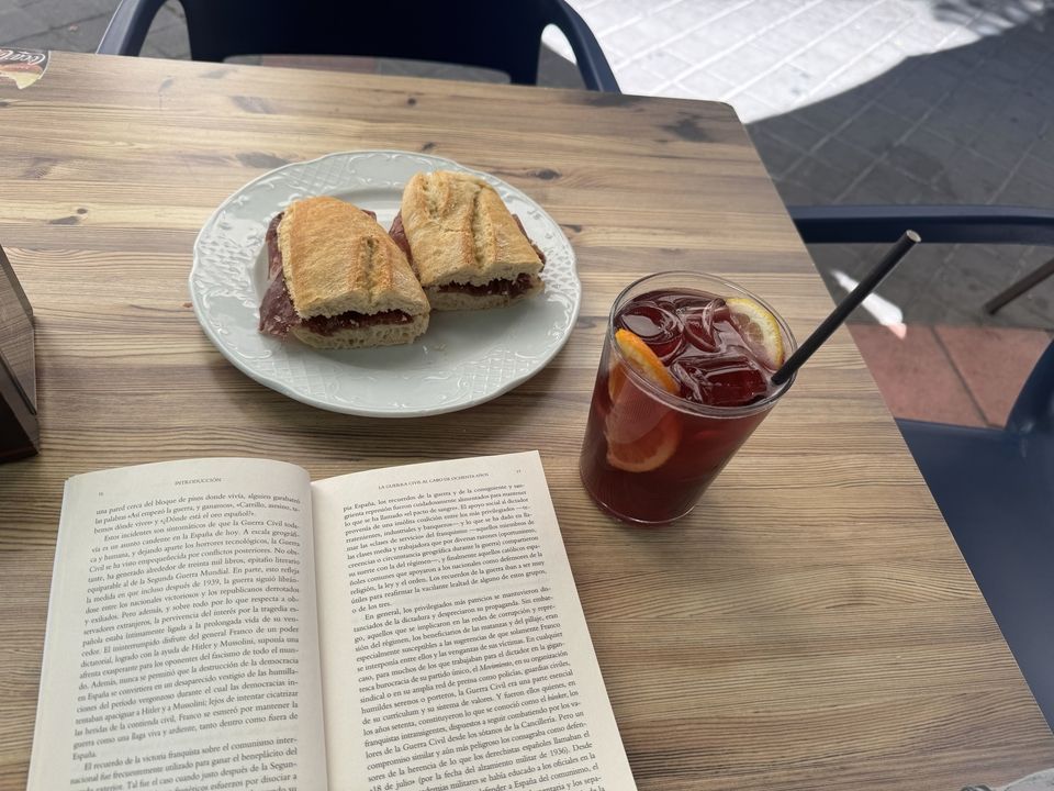 Lunch and a book