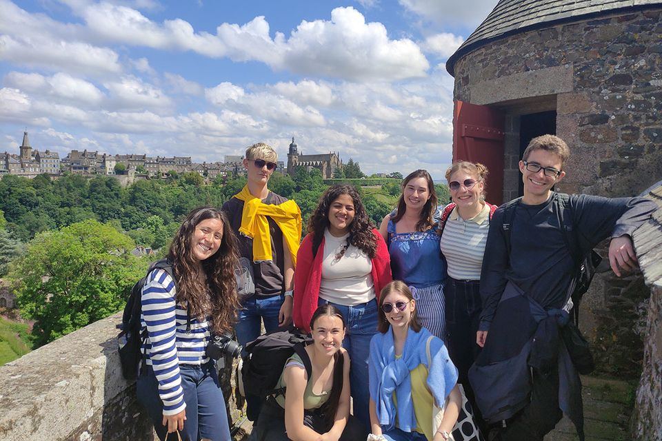 rennes france study abroad students castle