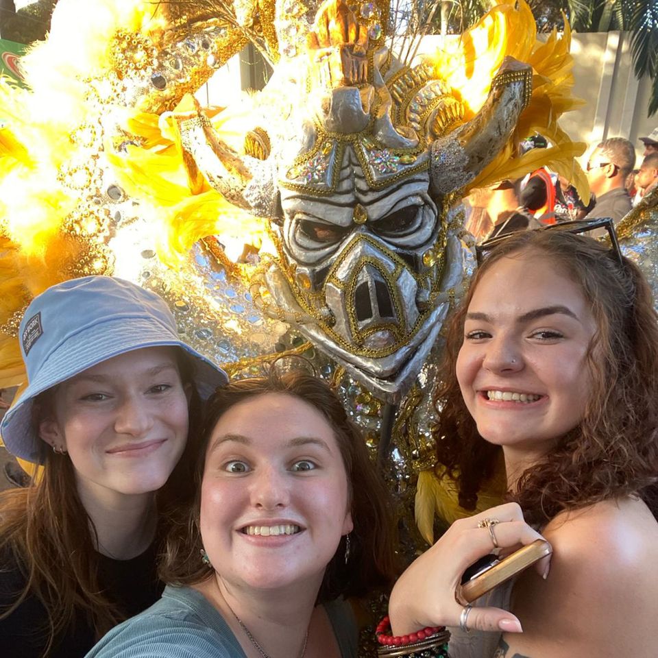 santiago carnival students study abroad