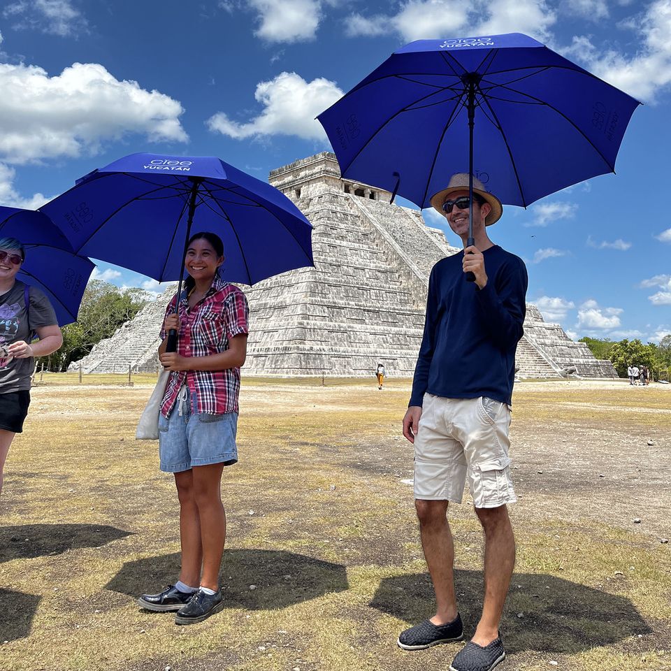 yucatan pyramid study abroad group